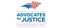 North Carolina Advocates for Justice badge